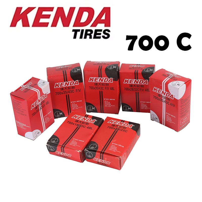 1PCS KENDA Bicycle Tire Inner Tube 700C 18-23C 23-25C 28-32C 35-43C 45C camera Schrader Presta valve inner tube road bike