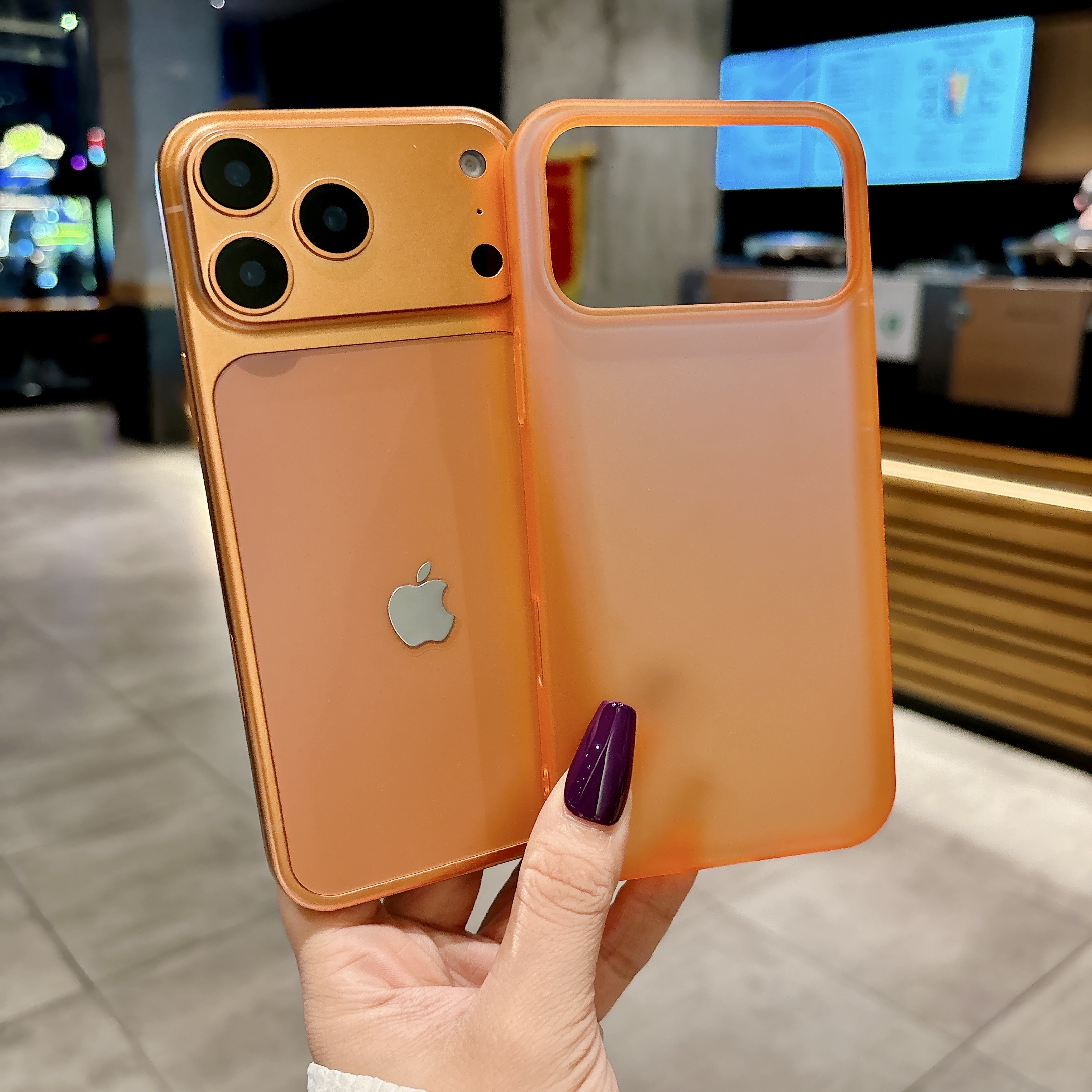 Luxury New Soft Matte Plating Case For iPhone 17 16 15 14 13 12 Pro Max With Lens Film Protection Translucent Silicone Cover