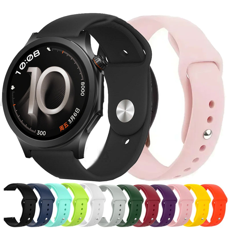 18mm 22mm Silicone Strap For Watch X3 X X2/X2 3Mini Sport Correa For Watch 3 2 2R/Lite/46mm 43mm/4 Pro/S Wrist Band
