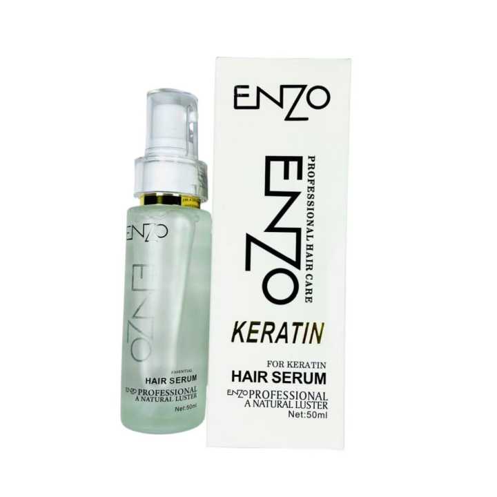 Enzo Professional Hair Care Keratin Hair Serum A
Natural Luster-50m