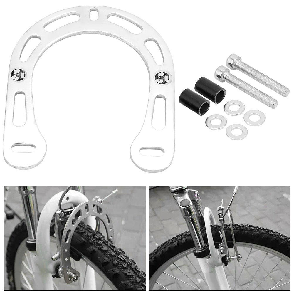 Bicycle Brake Booster, Aluminum Alloy V-Brake Booster, Mountain Bike Brake Booster Parts, Screws Included