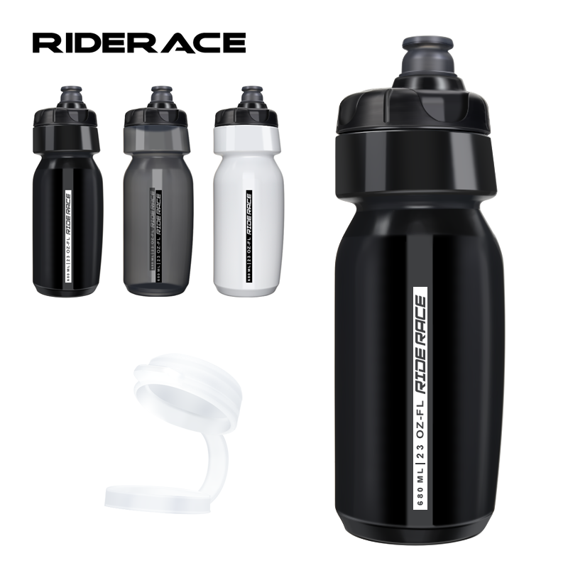 680ML Bike Water Bottle Squeezable Large Capacity Fitness Water Cup Ultralight Portable Bicycle Drink Cup Outdoor Cycling Kettle