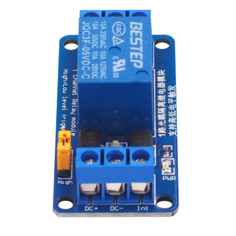 New Sale 3.3V 5V 12V 24V 1 Channel Relay Module High And Low Level Trigger Dual Optocoupler Isolation Relay Module Board