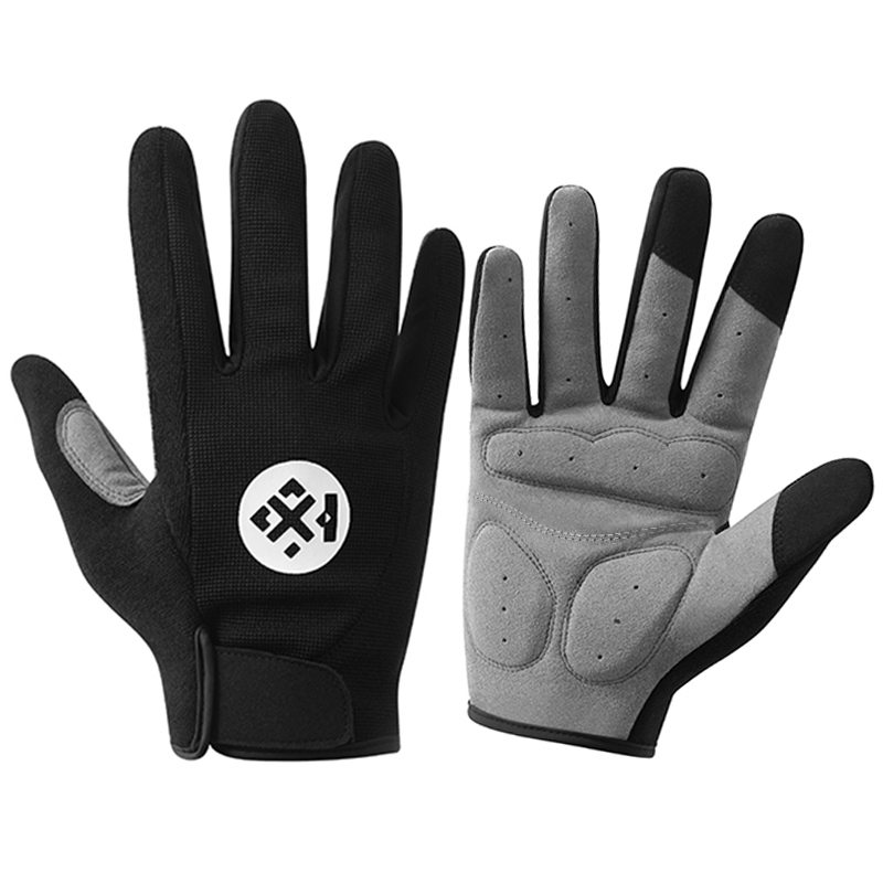 Cycling Gloves for Men Women Touch Screen Shock Absorption Thick Palm Pad Anti-Slip Breathable Mountain Bike Gloves