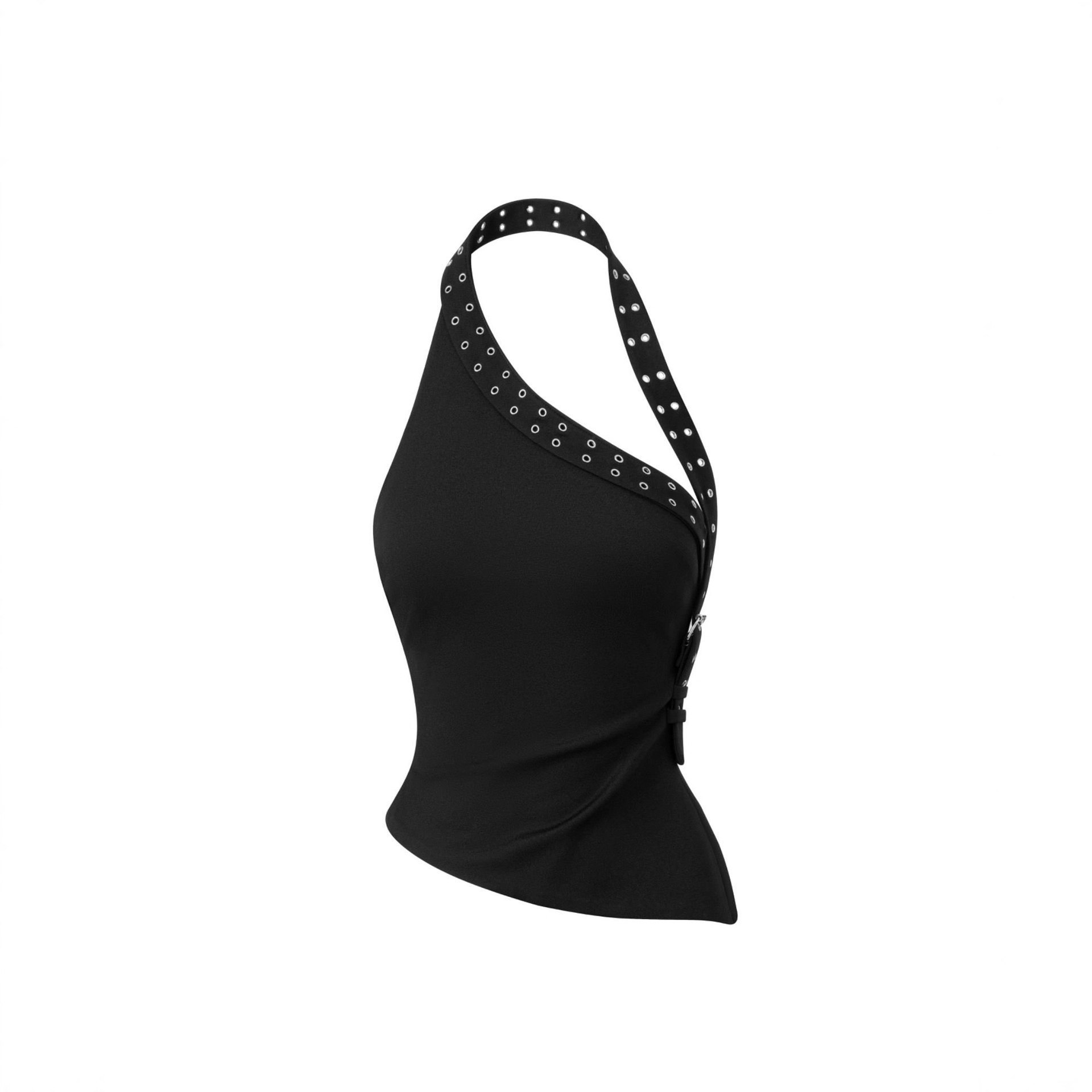 2026 New Rooster Eye Street Women's Latest and Hottest Fashion Design, Slimming and Hanging Neck Design