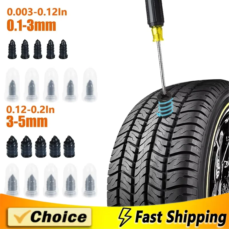 Multi functional 10 piece emergency tire repair kit quick DIY perforation repair for cars bicycles and scooters Automotive parts