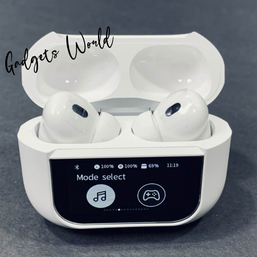 Airpods Pro 2 |ANC| Multifunctional Wireless Smart Bluetooth Digital Touch Screen