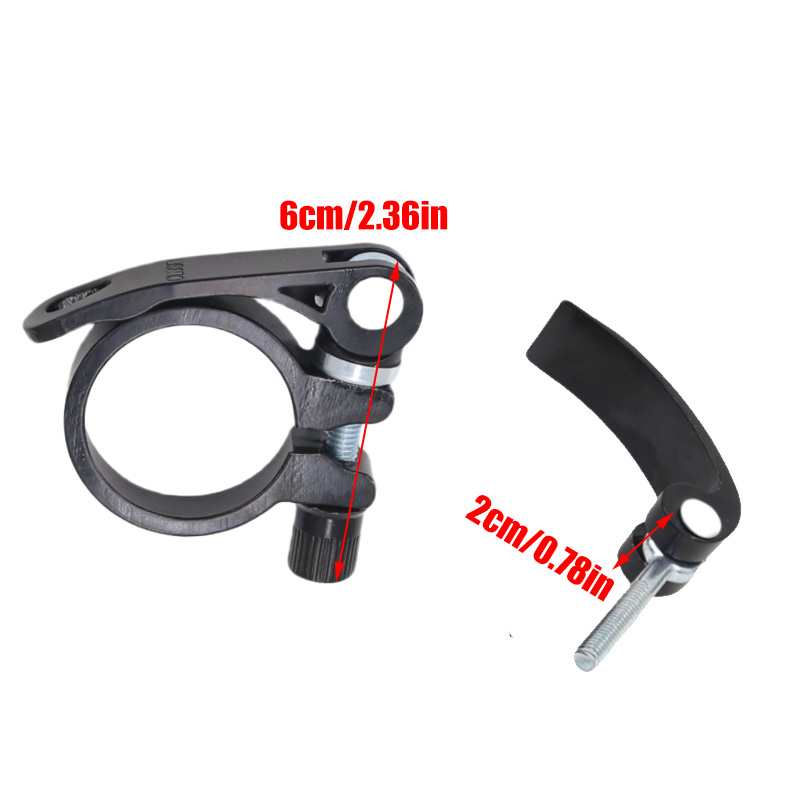 Aluminum Super Lightweight Detachable Column Clamp Suitable for Electric Scooter and Bicycle Parts
