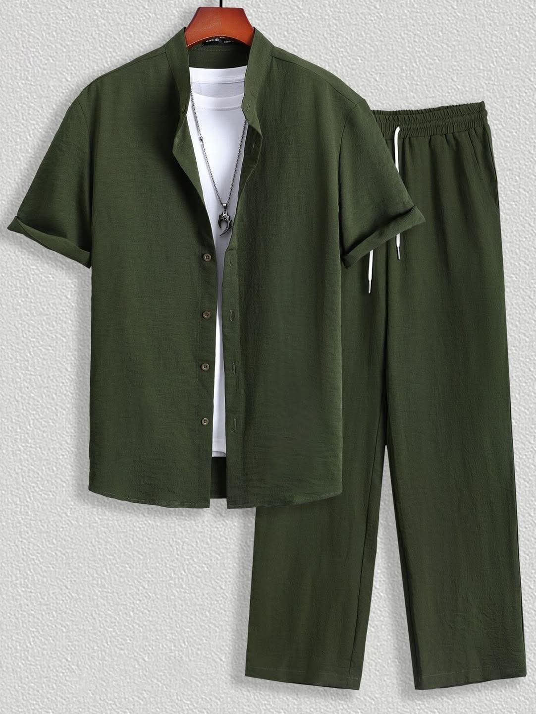 Co-rds Set For Perfect or Daily Wear -Halfshirt+Trouser Pant