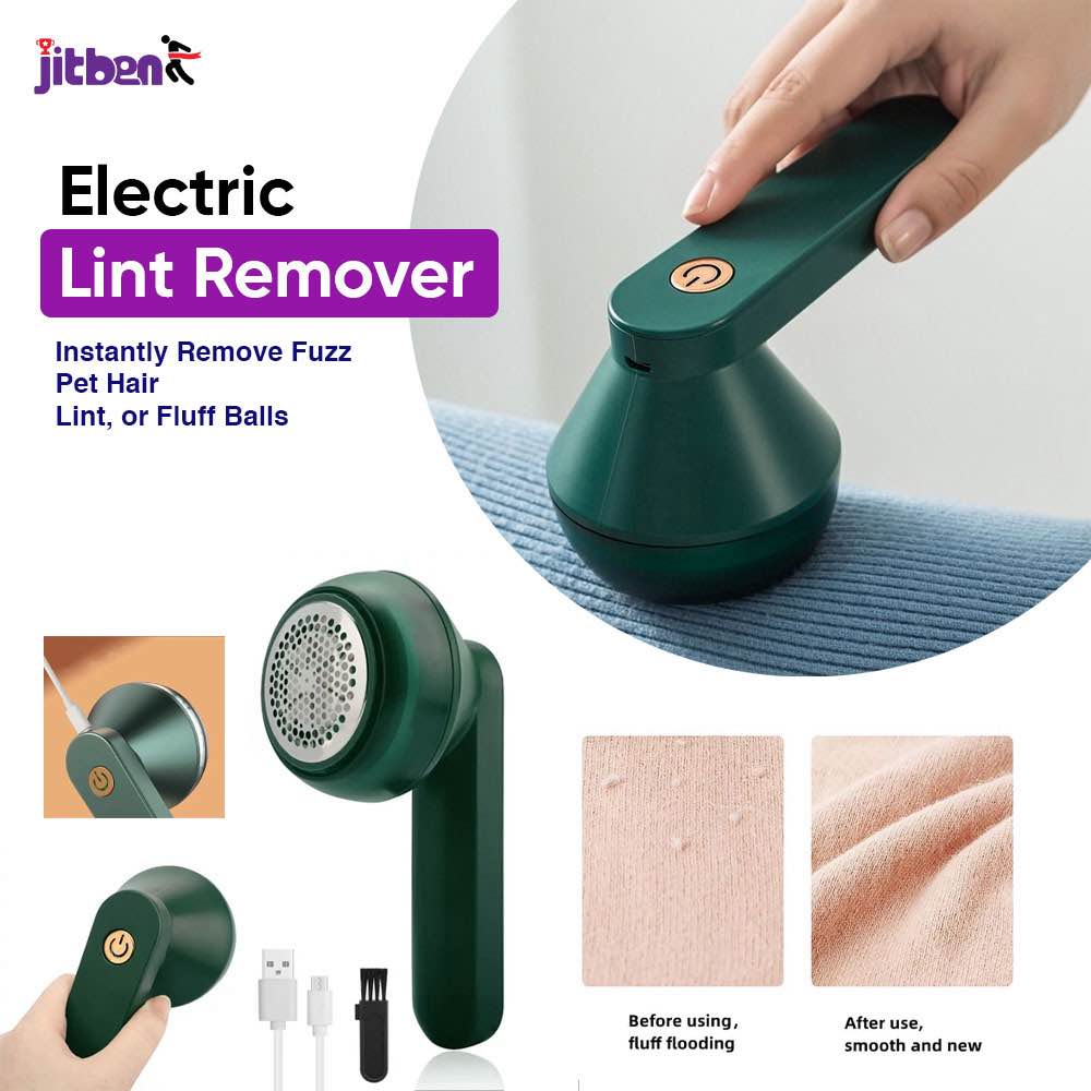 Rechargeable Lint Remover Clothes Fuzz Fabric Shaver electric Lint Remover for Woolen Sweaters, Blankets, Jackets.