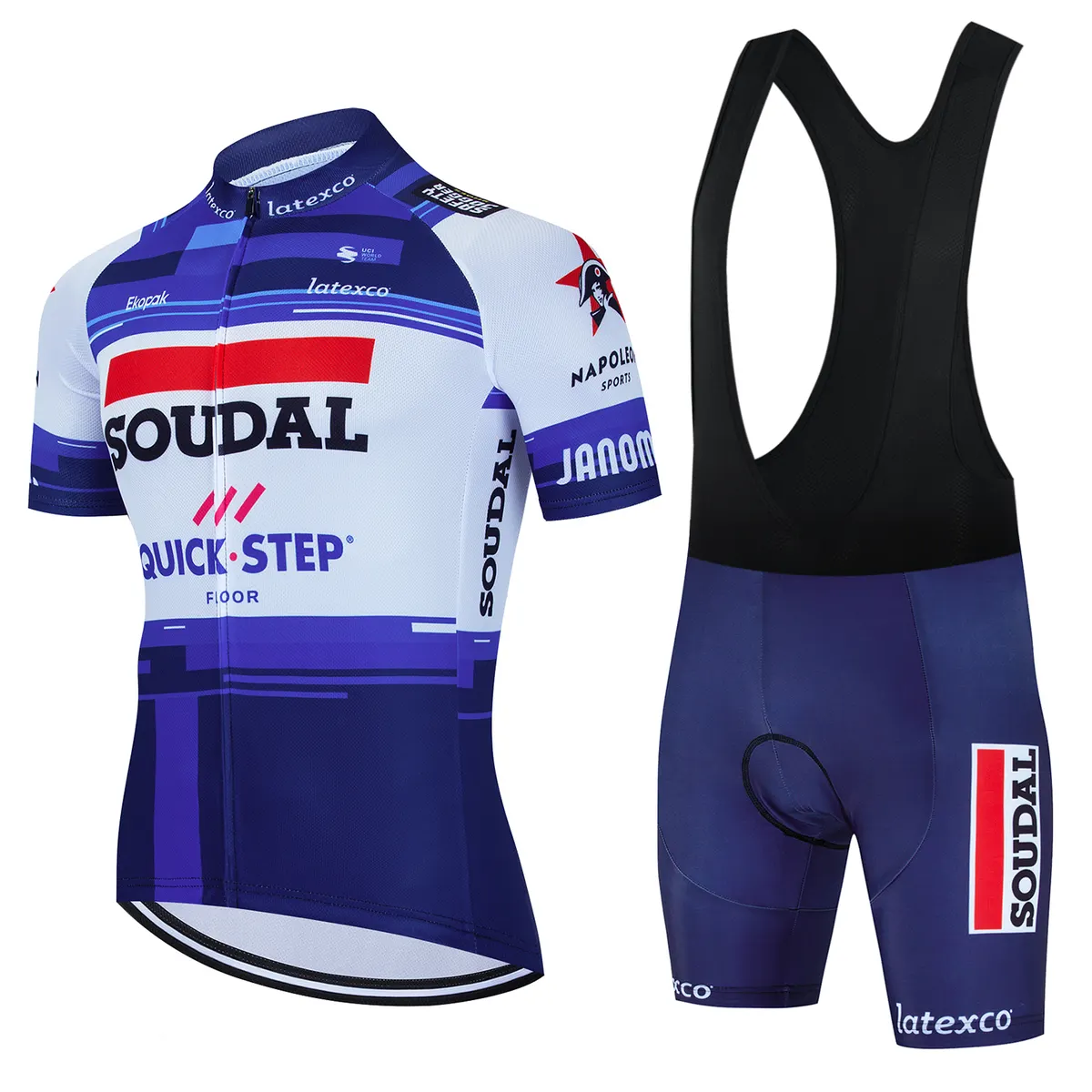 2025 SOUDAL Cycling Clothes Jersey Men Set Mtb Road Bike Uniform Shorts Man Mountain Complete Bib Men's Suit Cycle Spring Summer - image 1