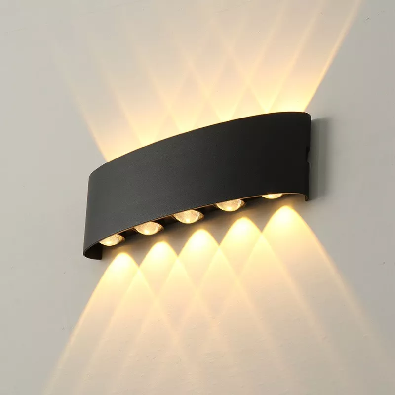 Modern LED Wall Lights White up down Indoor Outdoor Wall Mounted Lamp for Living Room Corridor Bedroom Decor