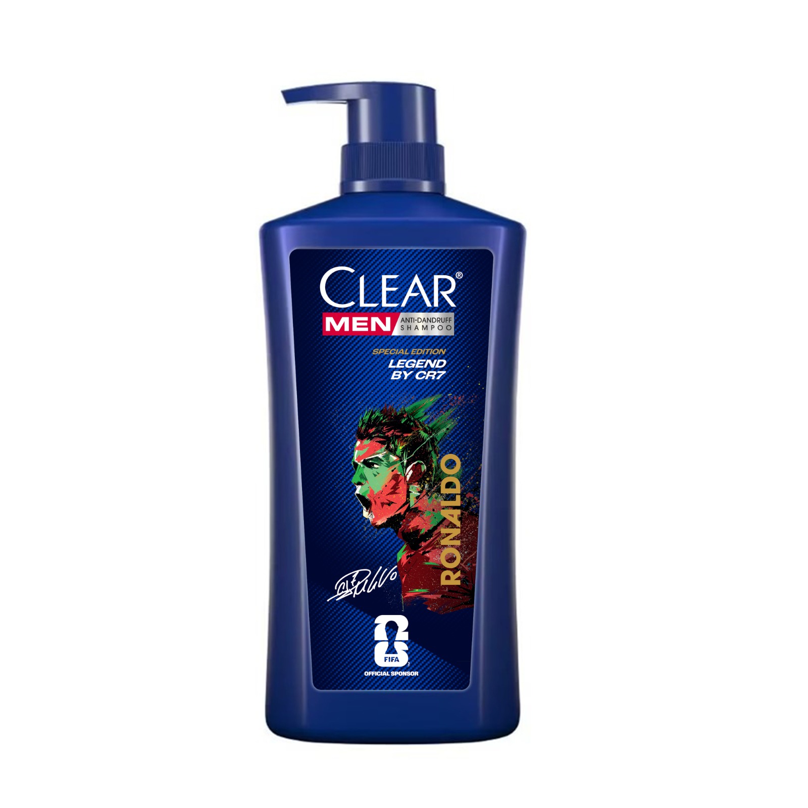 Clear Men Shampoo Cool Sport Menthol 625ml | Special Edition FIFA World Cup 2026™️ Pack |