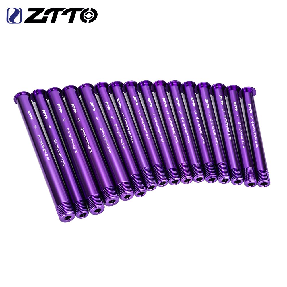 ZTTO MTB Quick Release Bike Shaft Thru Axle Skewer Front Rear Hub Fork Skewers Wheel Axis Hub Shaft 12x142 12x100 12x148