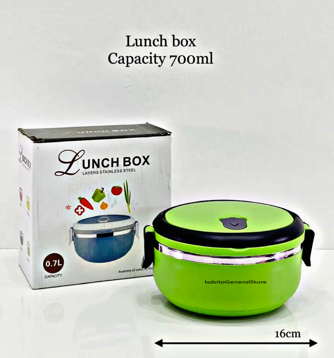 Lunch Box with 3 or 1 layers