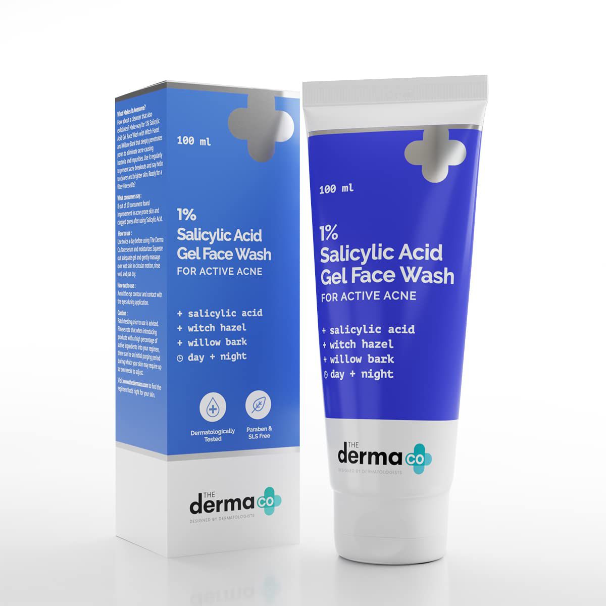 The Derma Co 1% Salicylic Acid Gel Face Wash, 100ml