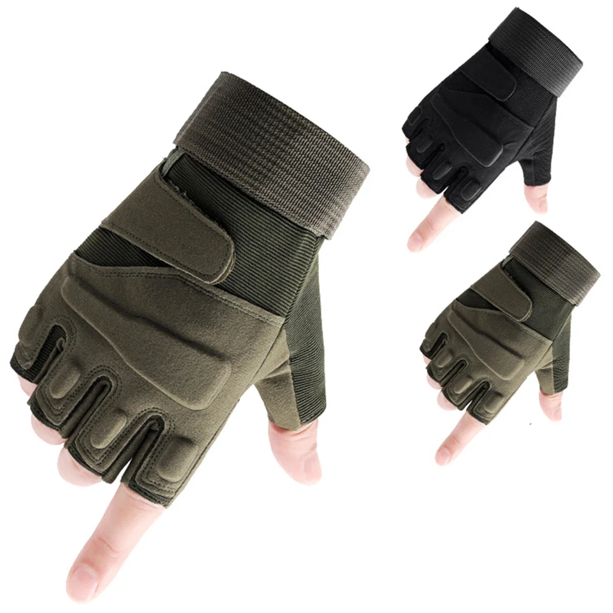 Z906 Hunting Riding Gloves Cycling Glove Sport Climbing Paintball Shooting Ski Half finger motorcycle gloves