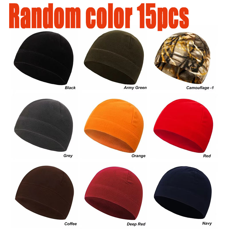 15/10/5/1pcs Women Men Winter Warm Hat For Unisex Outdoor New Wool Knitted Beanies Skullies Casual Cotton Hats Cap