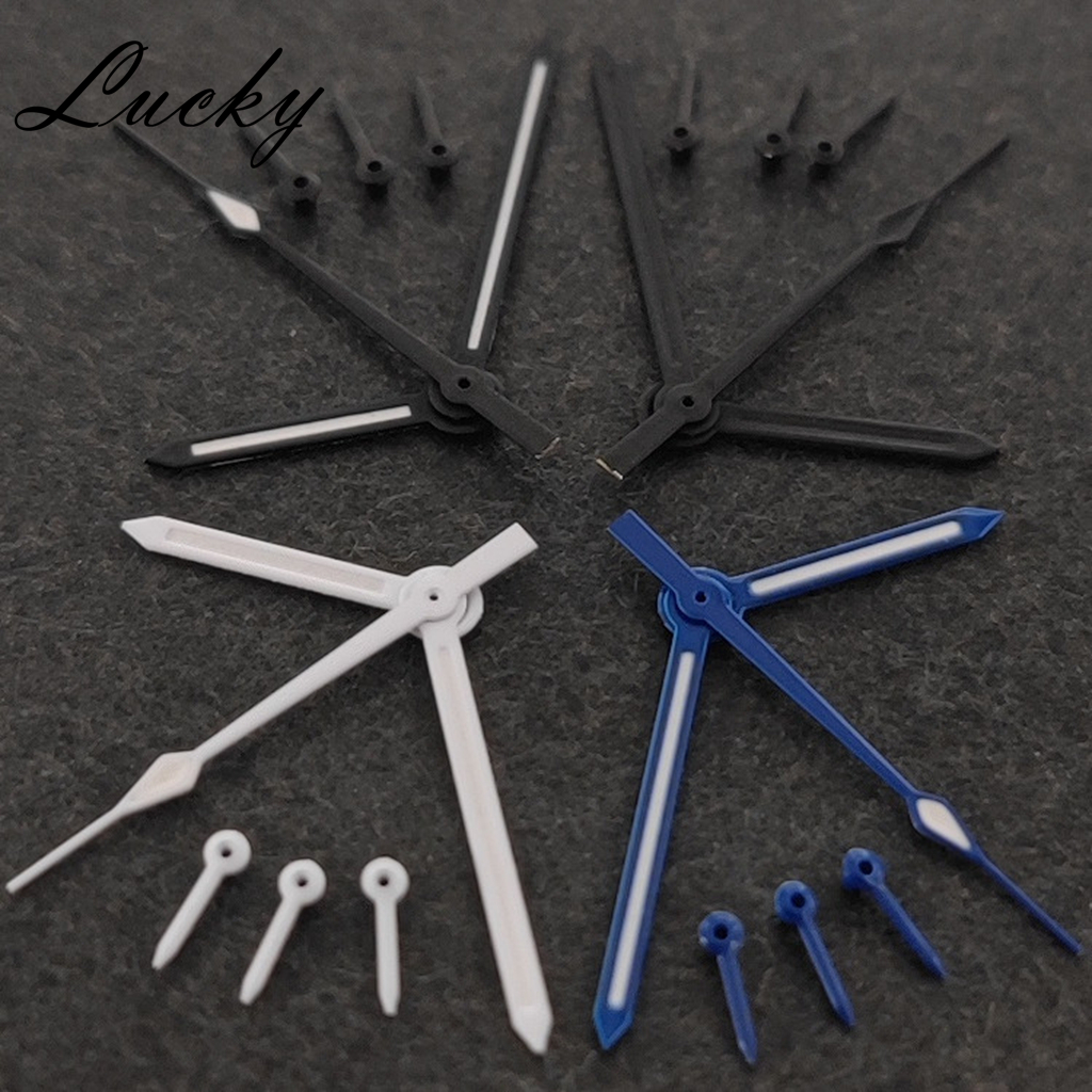 High Quality Watch Hands Green Luminous White Blue Black Fit VK63 VK64 Quartz Movement Watches Parts Pointer/Needle Accessories