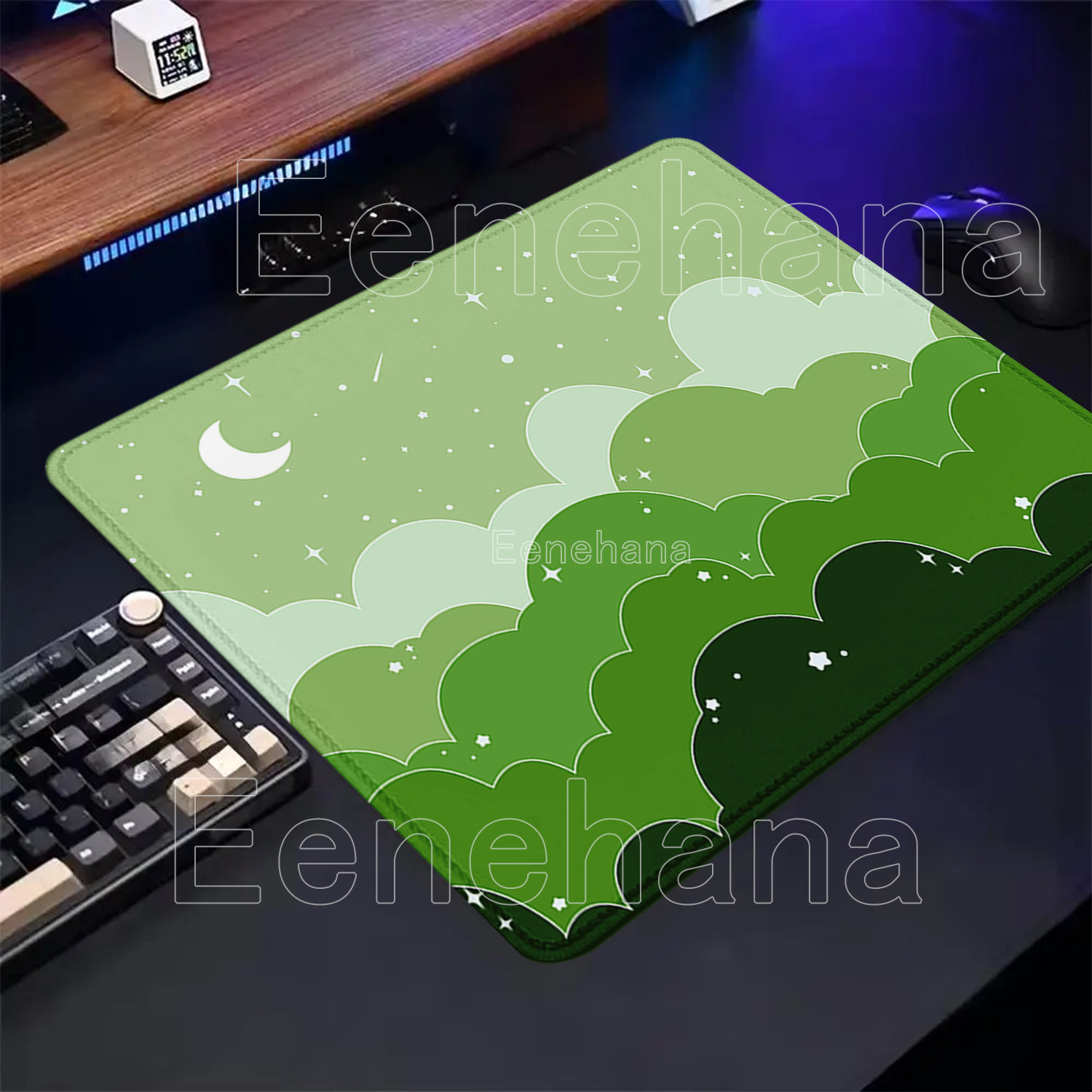 Mousepad Cartoon Clouds small Size Kawaii Computer Mouse Pad HD Printing PC Gaming overlock Keyboard 400x450mm Desk Mat