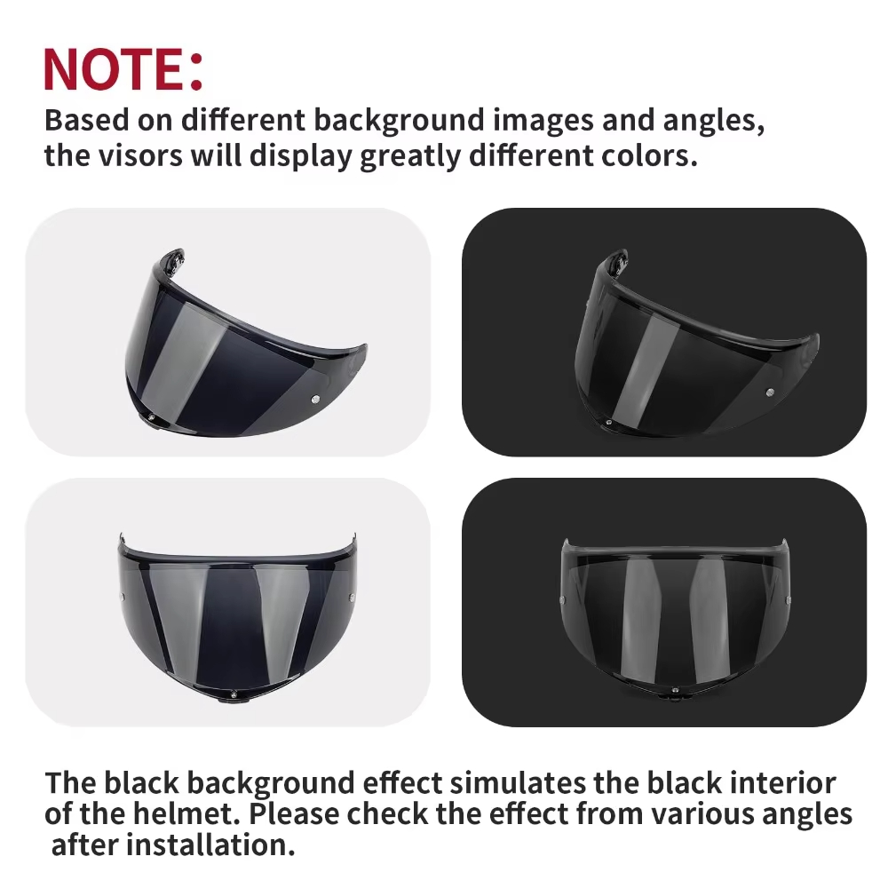 Helmet Visor Replacement for AGV K6 K6S Full Face Helmet Shield Motorcycle Helmet Lens