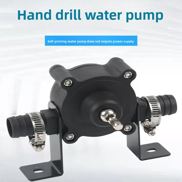 Electric Drill Pump Diesel Oil Fluid Water Pump Home Garden Outdoor Tool Portable Mini Hand Self-priming Liquid Transfer Pumps