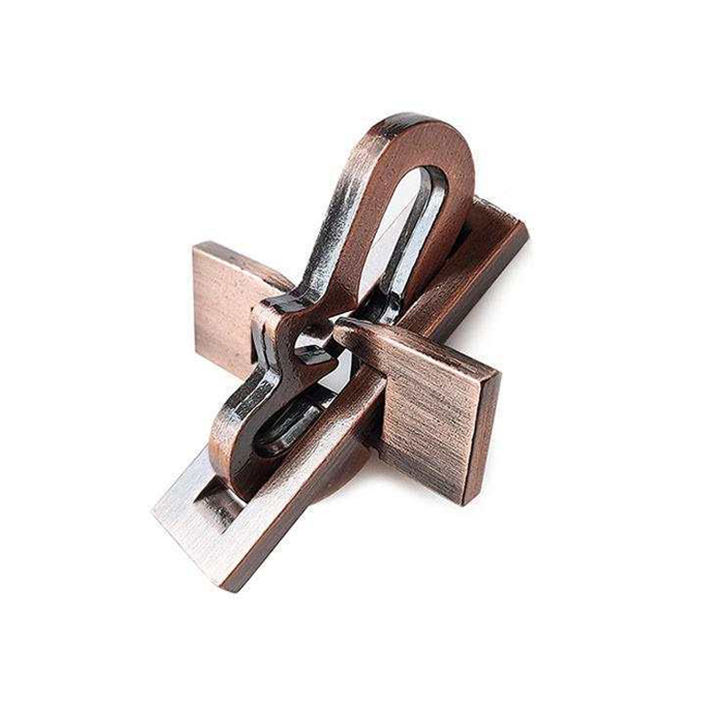 Lock Puzzles For Adults Kids Classic IQ Metal Brain Teasers Disentanglement Unlock Interlocking Educational
