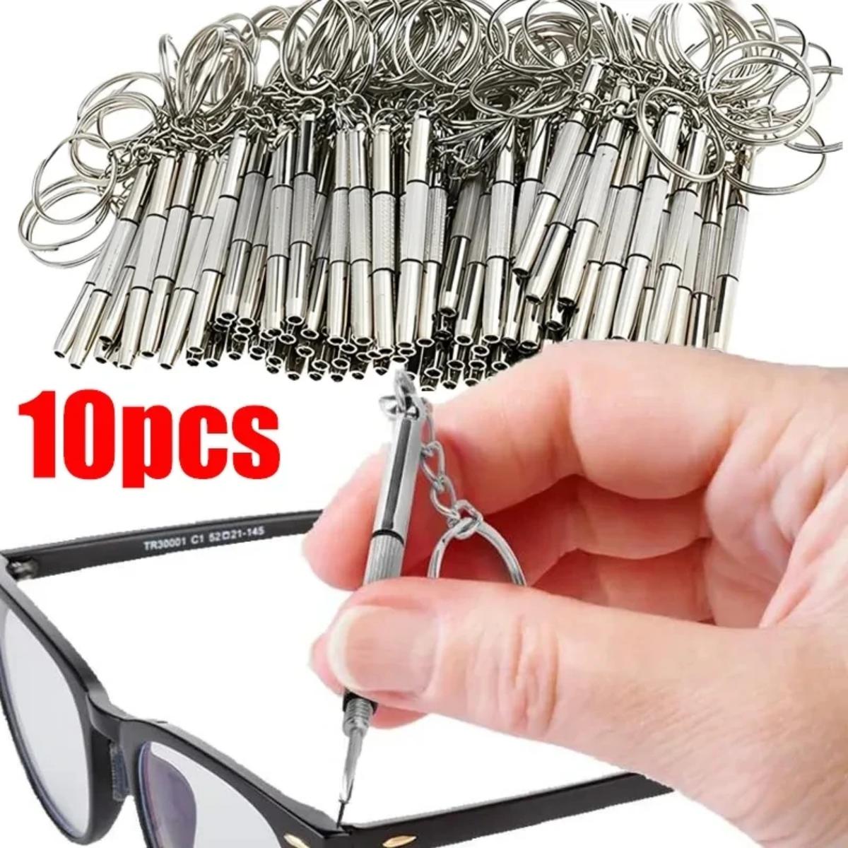 1/2/10pcs Mini 3 in1 Screwdriver Eyeglass Optical Eye Glasses Portable Spectacles Watch Repair Kit Practical Household Hand Tool dr. eyemo