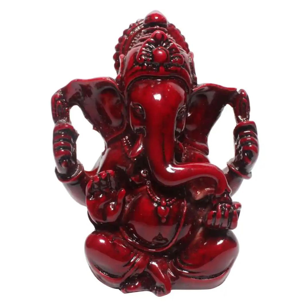 Ganesh Statue ( Colour: Brown , Size:M )
