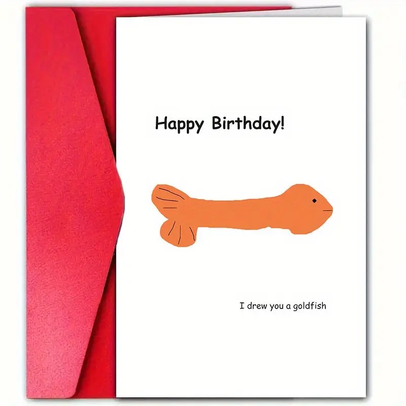 1 Pc Funny Birthday Card for Friends, Hilarious Birthday Card for Sister Mom Dad Encouragement Card Halloween Greeting