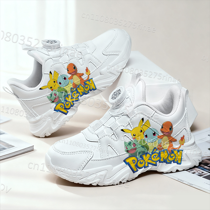 7-18 Year Old Pokemon 2026 Hot Selling Kids Shoes Arch Support Comfortable Simple Boys Girls Casual Shoes Ships in 24