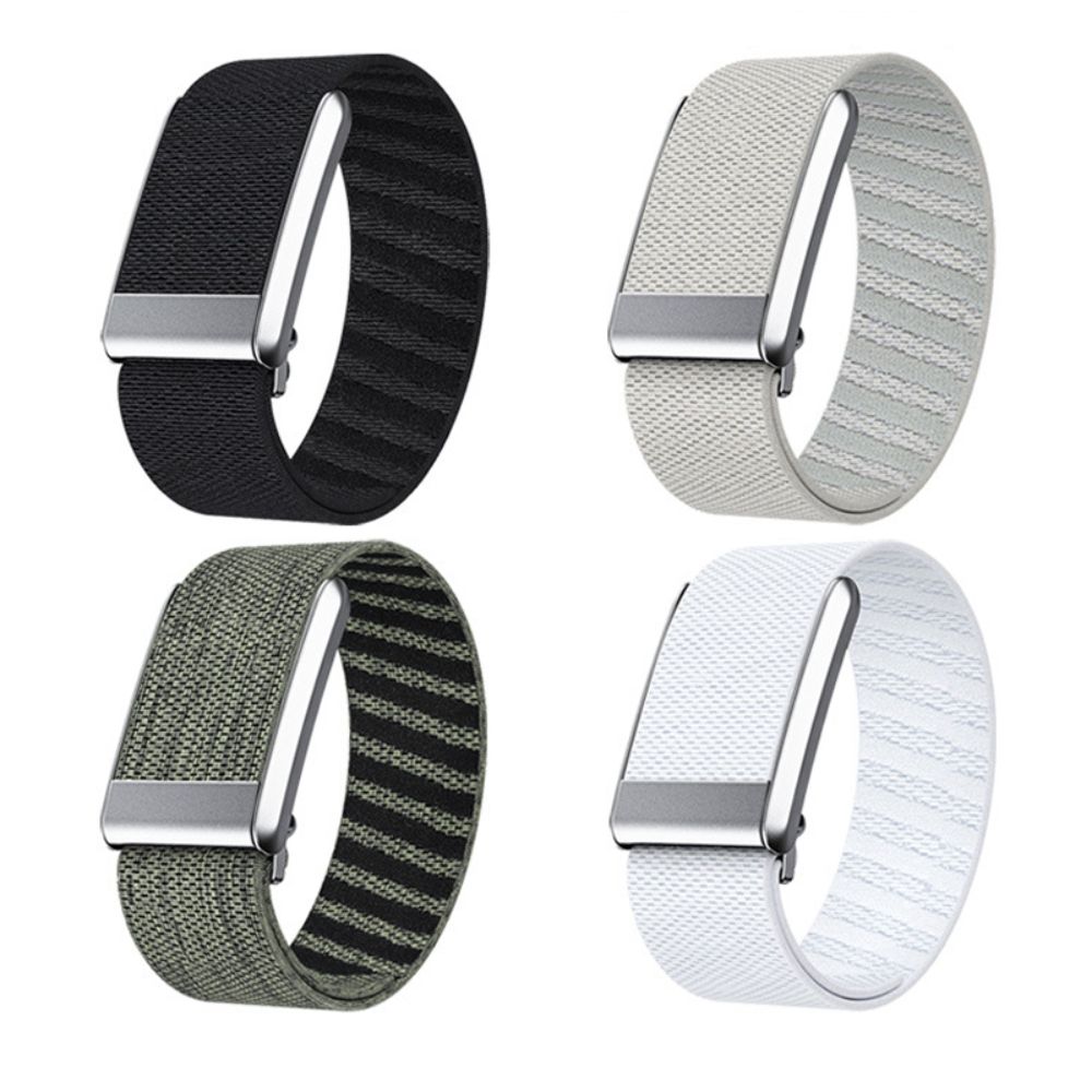 Adjustable Elastic Bicep Band Replacement Sweat Resistant Nylon Sport Band Breathable Cozy for Whoop 5.0 One/Peak/Life(MG)