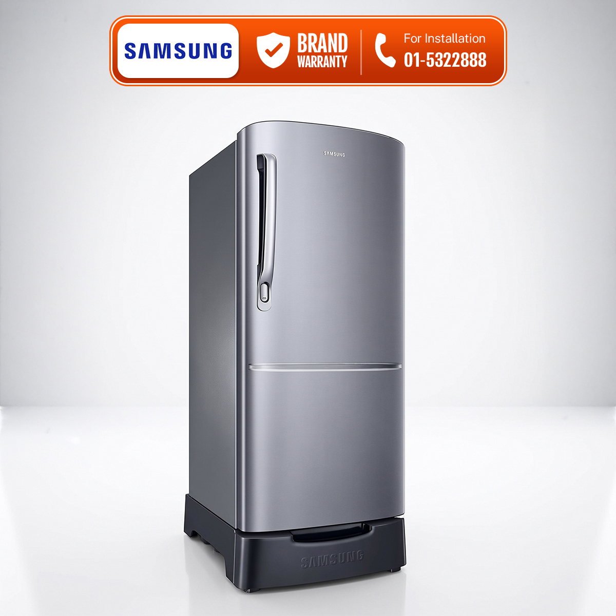 SAMSUNG 192 Liters Single Door Refrigerator RR20C2Z226R/IM