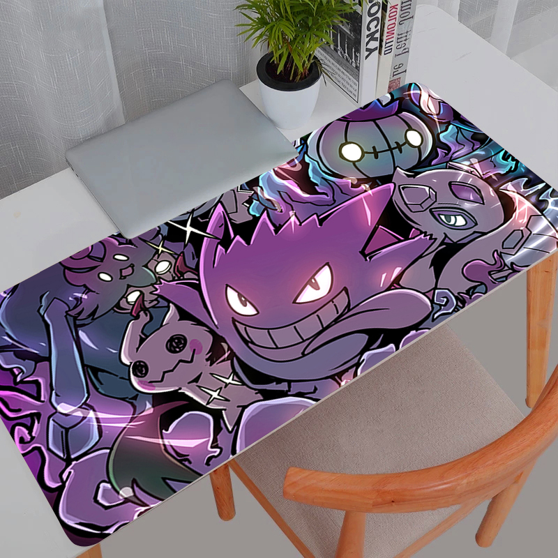 Large Gaming Mouse Pad with HD Print P-Pokemons Absol Design for PC Computer Keyboard Desk Mat Carpet Table Accessories