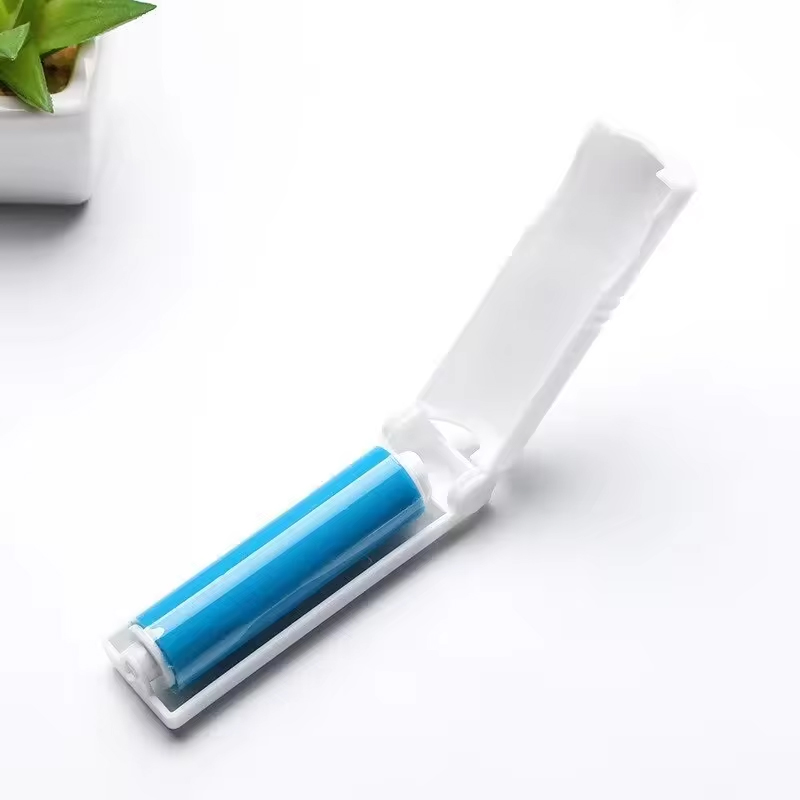Foldable Sticky Hair Roller Washable Hair Collector Clothes Hair Remover Rolling Brush Lint Roller Dust Catcher Cleaning Tool
