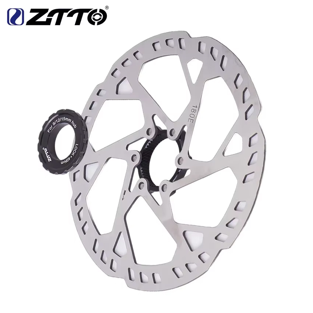 ZTTO 2.3mm Ebike Center Lock Disc Brake Rotor H23 Thicken 160mm 180mm 203mm 220mm MTB E-bike Centerlock Bicycle Hub Mount