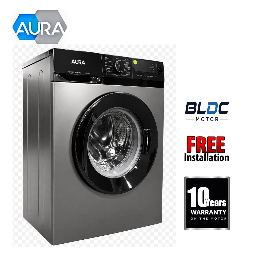 Aura 8 Kg Front Load Washing Machine