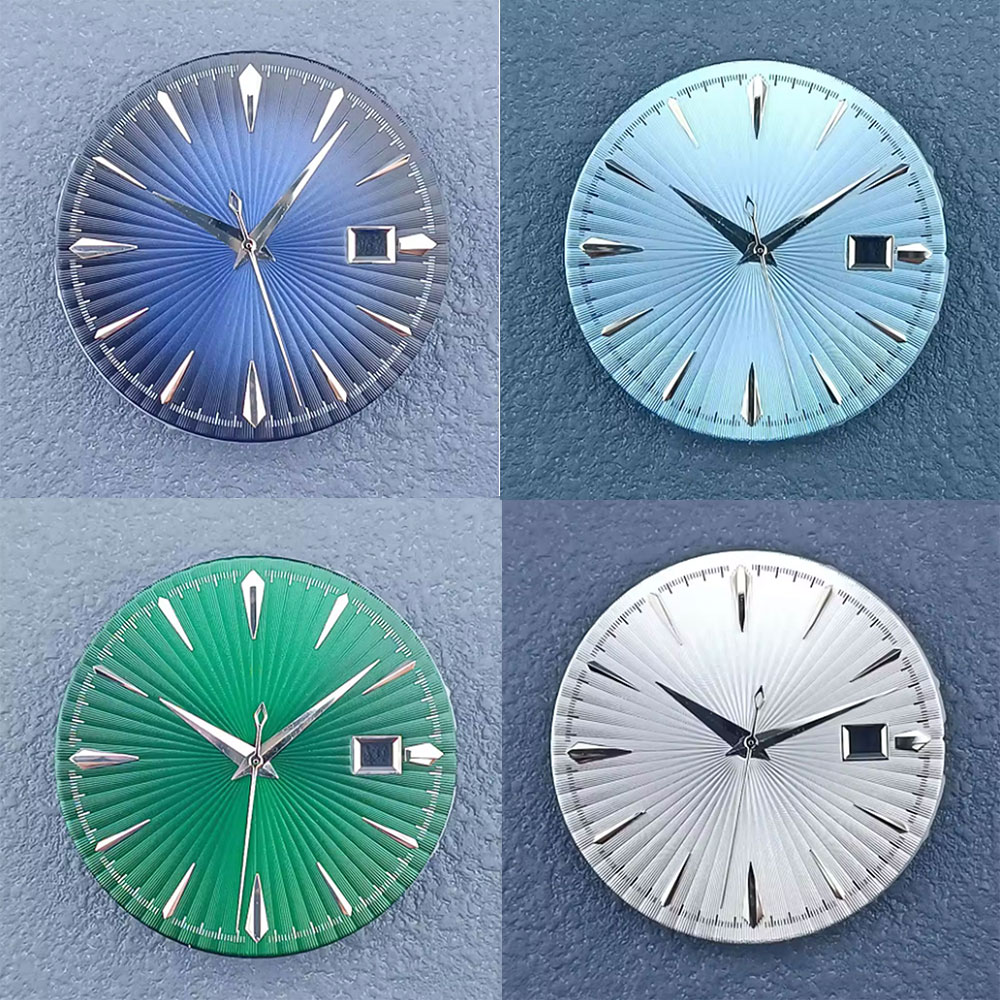 35mm Presage green black dial and silver hands suitable for NH35 NH36 automatic movement replacement parts