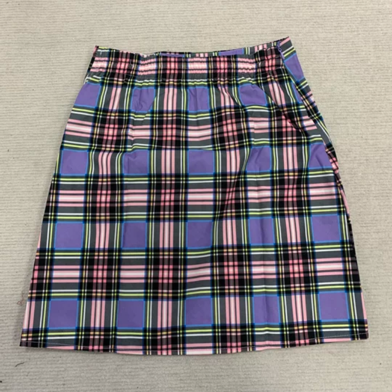 2025 Women Cute Skirt With Zipper Female Chic Skirts Girls plaid skirt Plaid Skirt Student waisted female college style