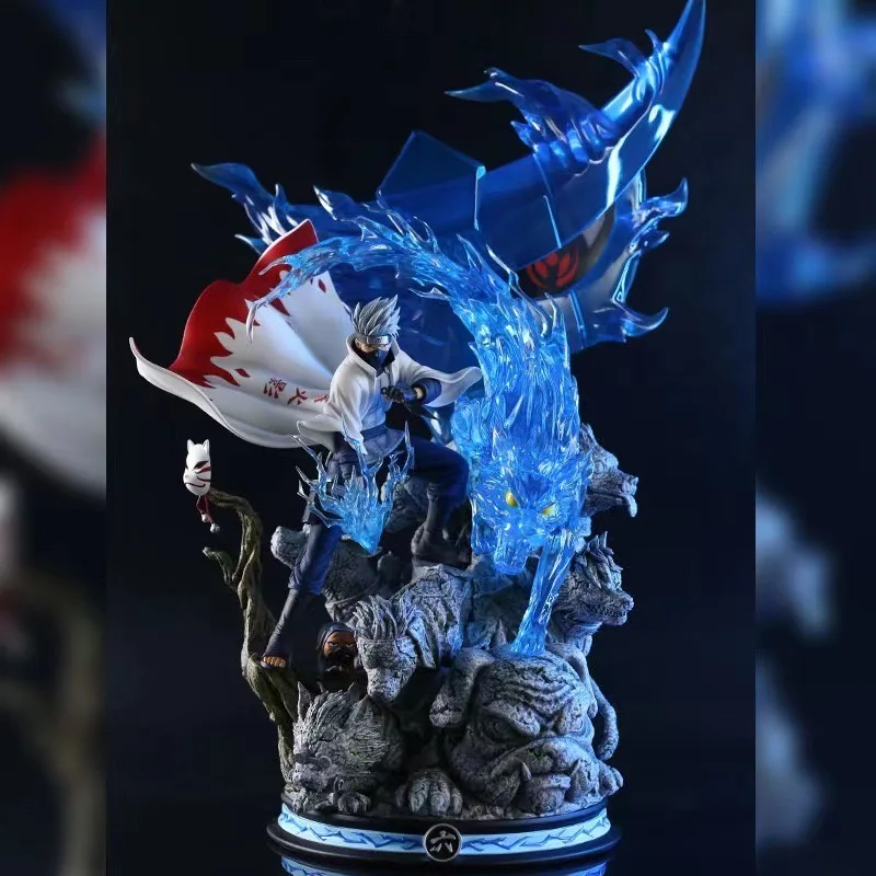 28cm Pvc Naruto Gk Anime action Figure Hatake Kakashi toy Figure Statue Ornament Collection Model Decora Figurine