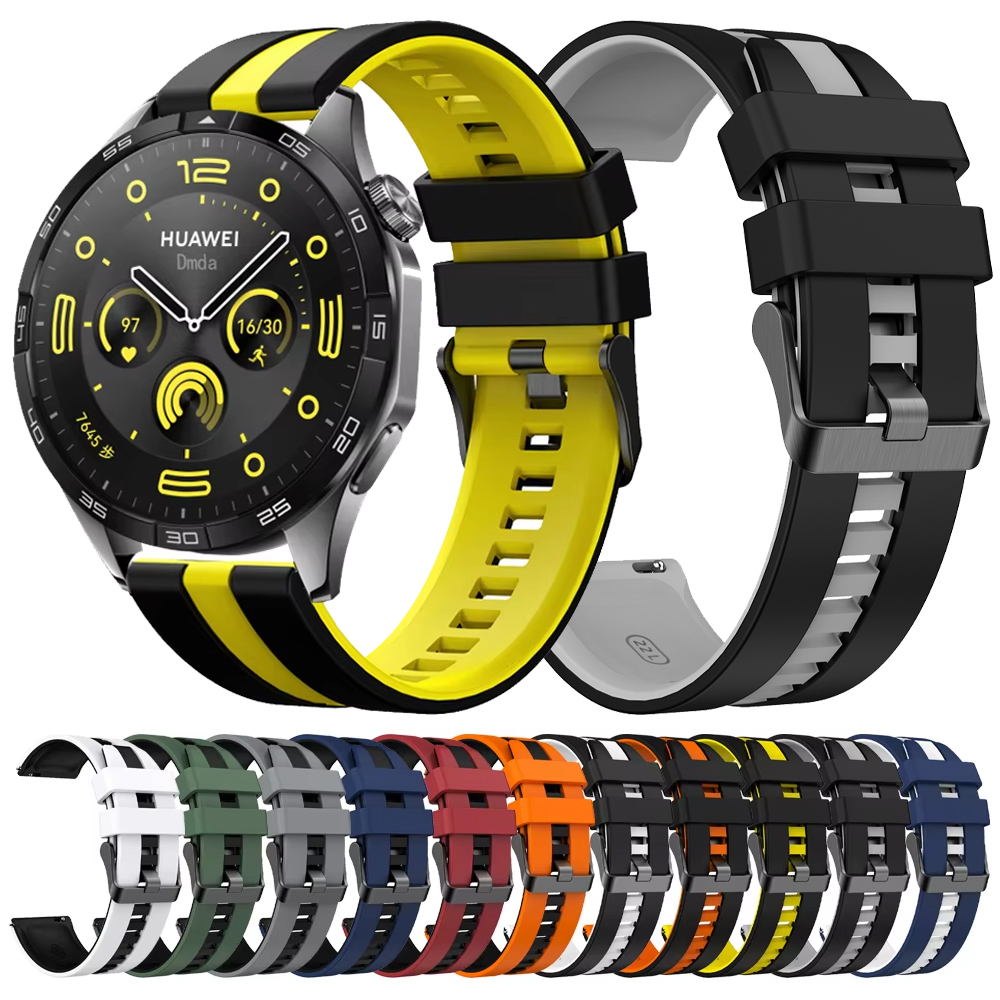20MM/22MM Nylon Canvas Wrist Strap For Huawei Watch GT GT2 GT3 GT4 42mm 46mm Honor Sport WatchBand Bracelet Accessories