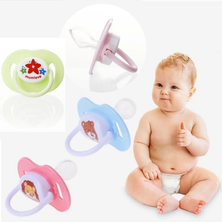 2 Pcs Of Silicone Nipple Baby Pacifier