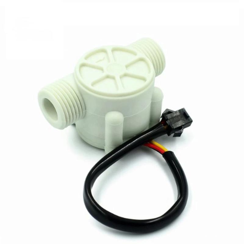 1Pcs Flow Sensor Switch 1-30L/min 1.75MPa 12V Water Flow Sensor DC 5-18V Flowmeter Hall Flow Sensor Water Control Liquid
