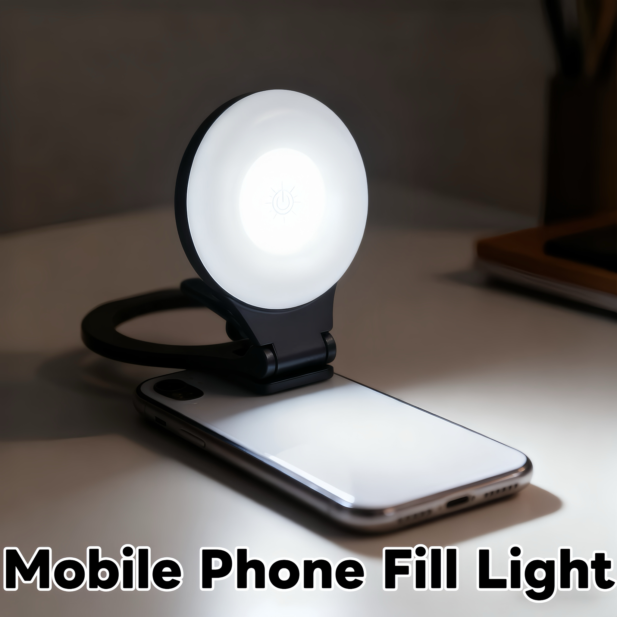 Magsafe Magnetic Phone Fill Light Portable Selfie Beauty Light Mini Stand for iPhone