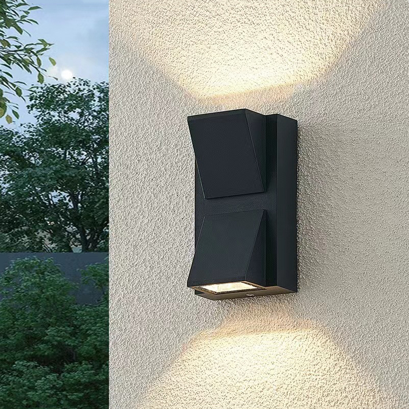 LED Wall Light Outdoor Waterproof Porch Garden Wall Lamp Indoor Bedroom Bedside Home Decoration Lighting Lamp