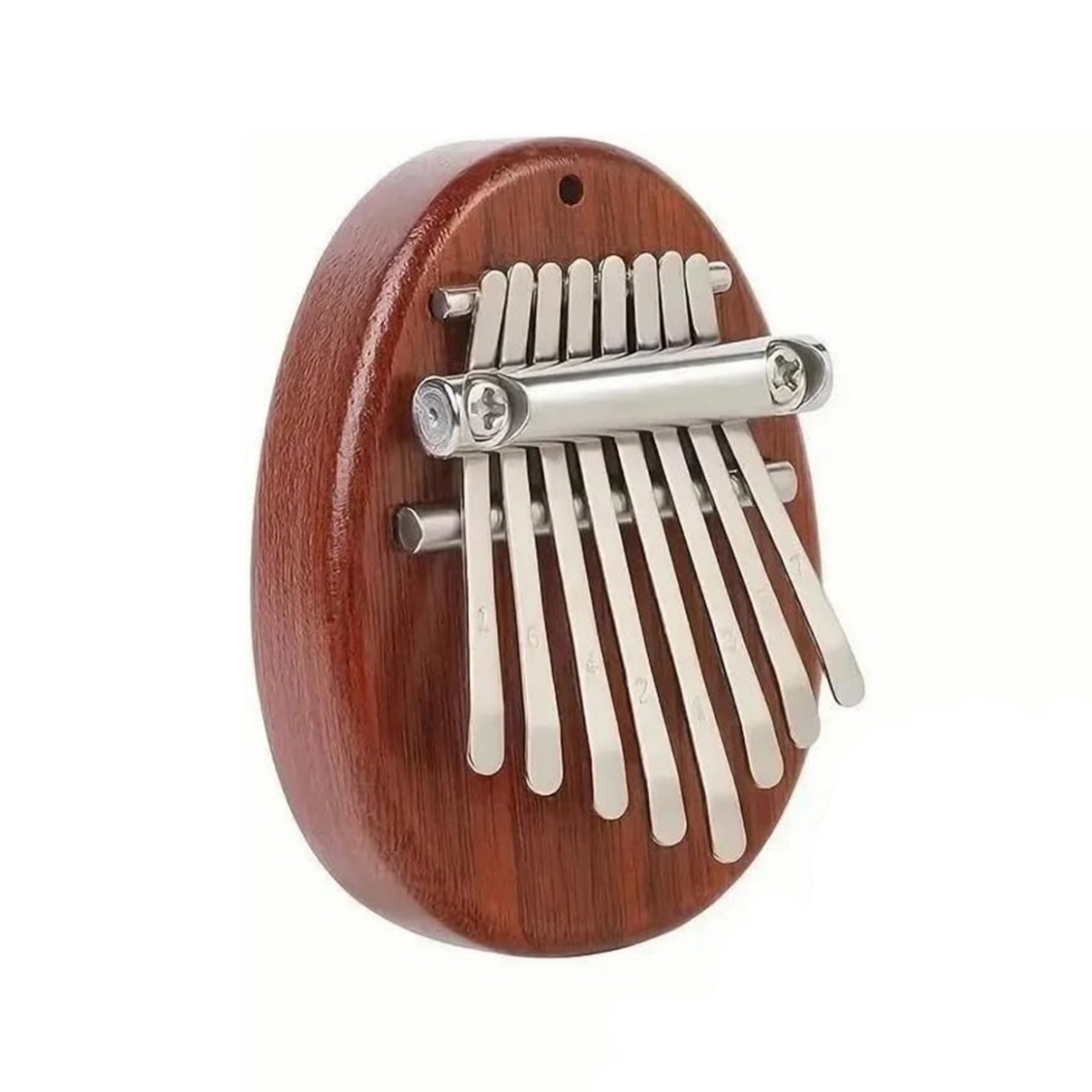 Water Drop Style Cute Instrument Portable Exquisite Set for Kids Mini Kalimba 8 Key Thumb Piano 1Pcs