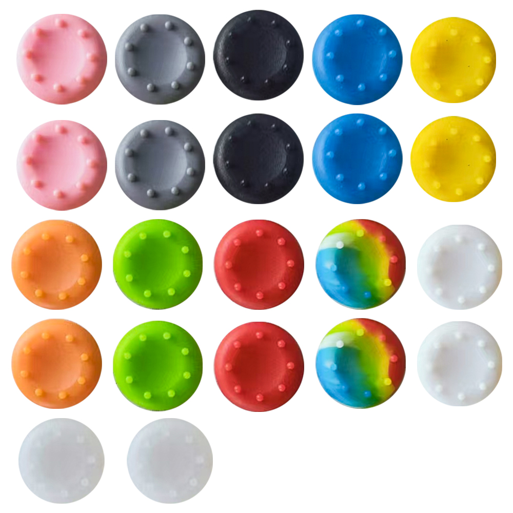 4PCS for PS5/PS4/PS3/Switchpro Game Controller Accessory Non-slip Silicone Game Joystick Thumbstick Thumb Stick Grip Caps