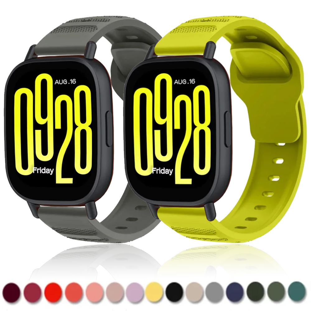 22mm 20mm Sports Silicone Strap For Redmi Watch 5 Active/Lite Watch GT Runner 2 Ultimate 2 Watchband Watch GT6-5-4