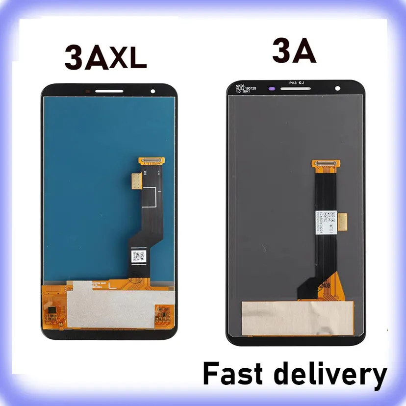 TFT LCD For Pixel 3AXL 3A XL G020C LCD Display For Pixel 3a LCD G020A Panel Screen Touch Digitizer (No Fingerprint