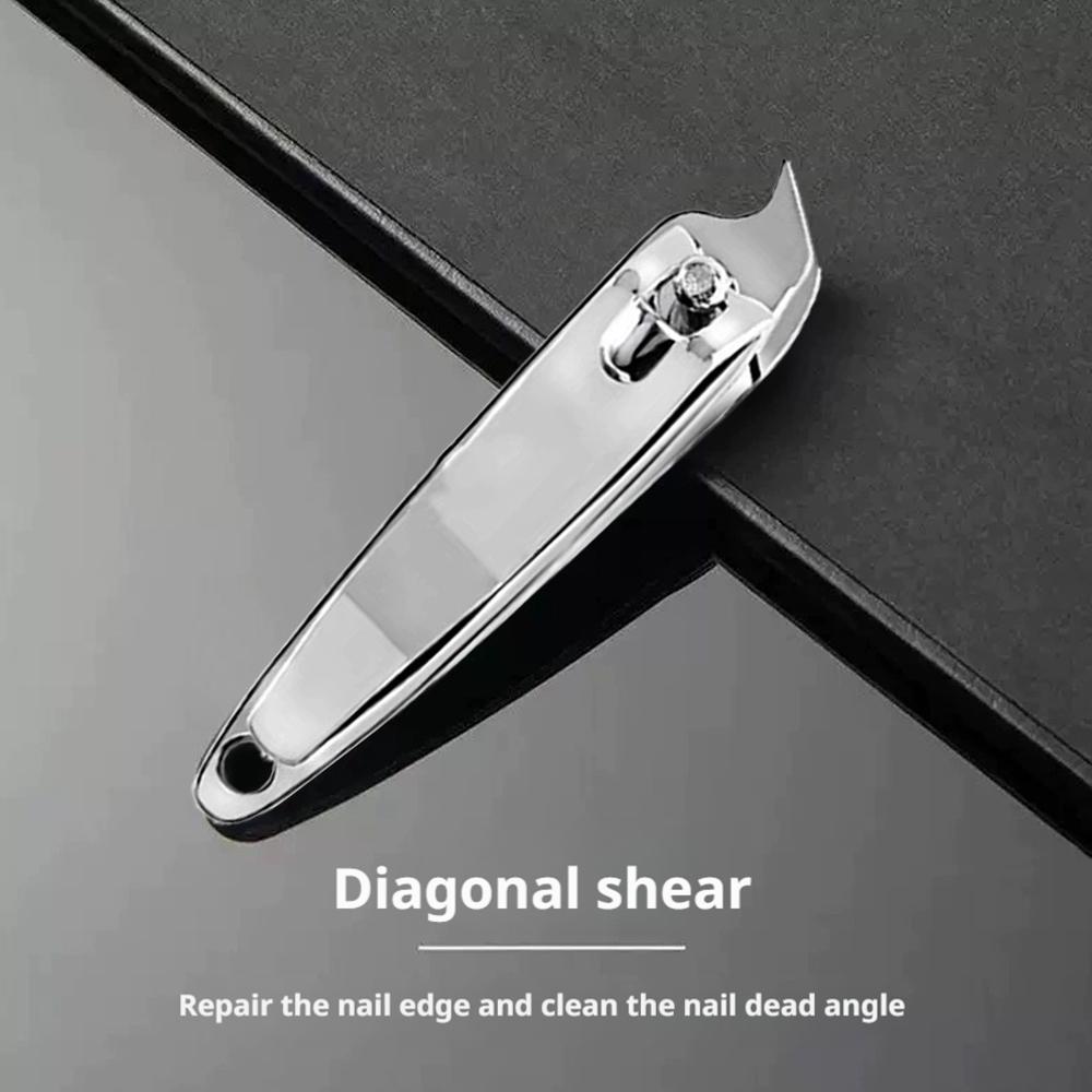 Stainless Steel Clippers Cuticle Remover Trimmer Scissor Manicure Pedicure Fingernail Nipper Tool Two Sizes